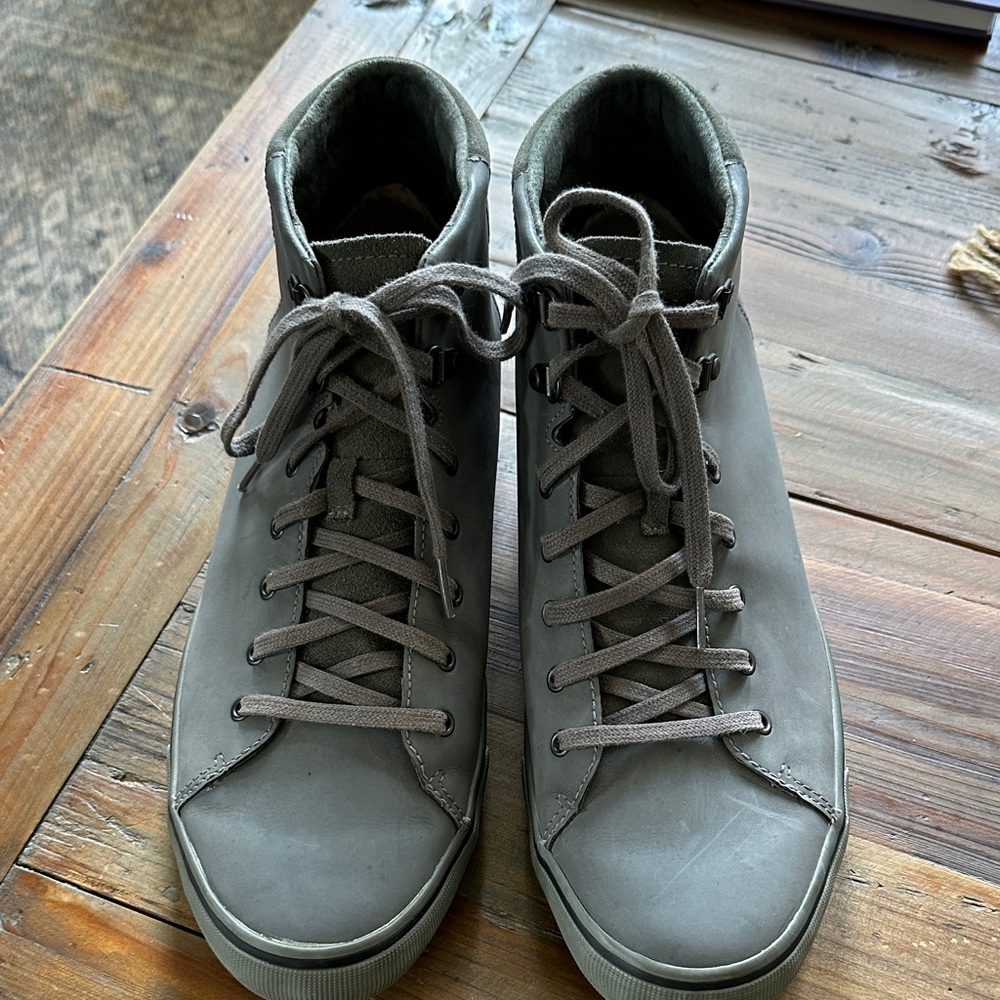 UGG Men's Charcoal High-Top Sneakers